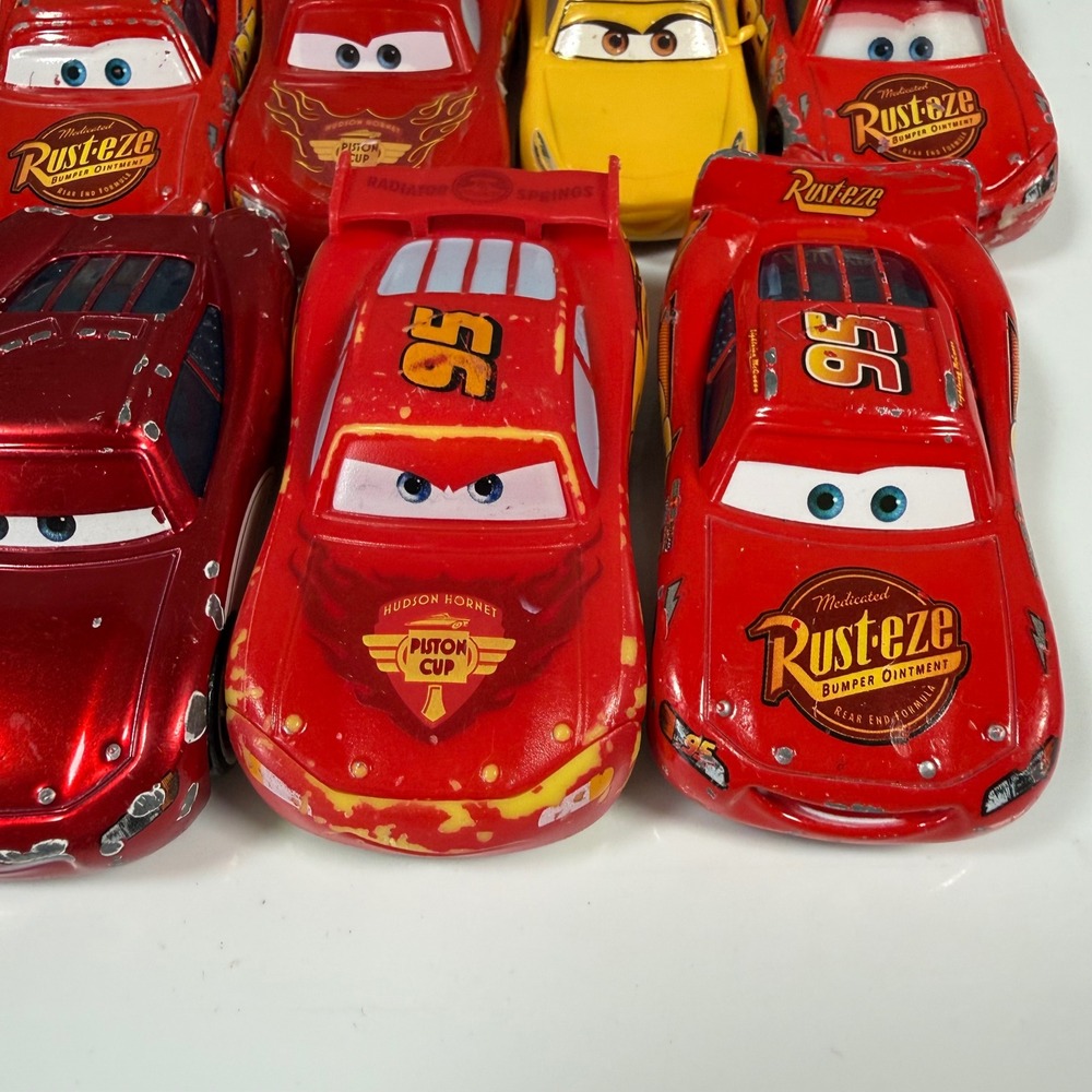 Disney Pixar Cars Lightning McQueen Toy Vehicle‎ Lot Mater Toon Dragon Jackson - Picture 4 of 5